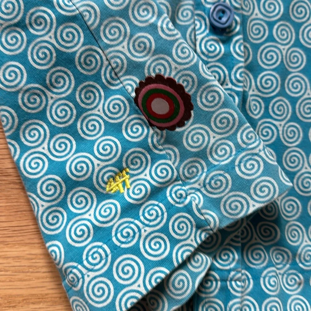 4funkyflavours Australia organic short sleeve button-down shirt boys EUR 158/164
